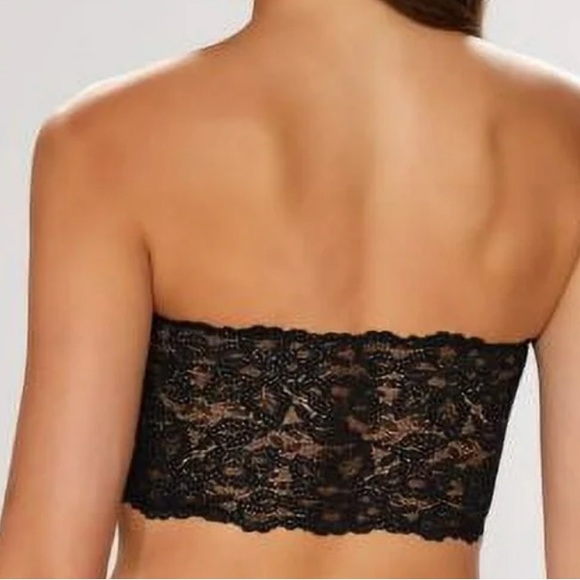 B.TEMPT’D BY WACOAL B. CHARMING BANDEAU BRA IN BLACKENED PEARL - SZ SMALL - NWT! - Picture 6 of 7